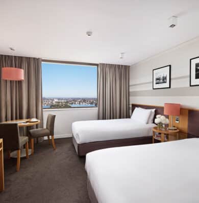Skyline Twin Room