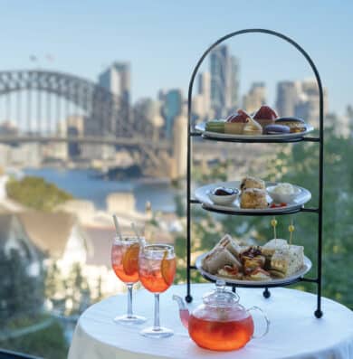 High Tea with a view